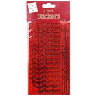 Merry Christmas Sentiment Stickers: Assorted image number 1