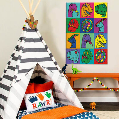 Splat Planet Giant Painting By Numbers: Dinosaurs image number 4