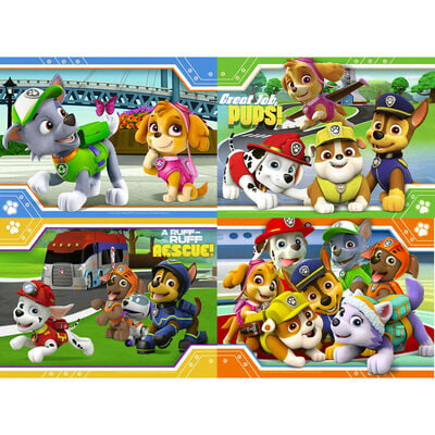 Paw Patrol 4 in a Box Jigsaw Puzzles image number 2