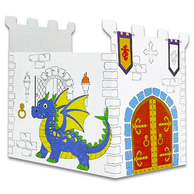 Colour Your Own Cardboard Castle image number 2