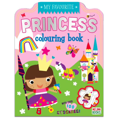 My Favourite Princess Colouring Book image number 1