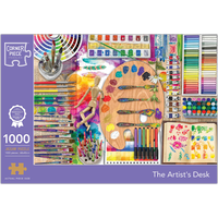The Artist&rsquo;s Desk 1000 Piece Jigsaw Puzzle
