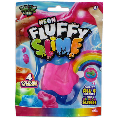 Neon Fluffy Slime: Assorted image number 3