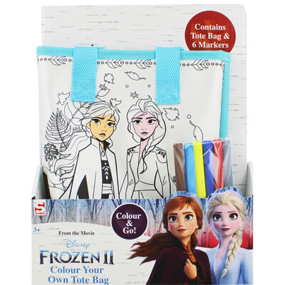 Disney Frozen 2 Colour Your Own Tote Bag image number 1