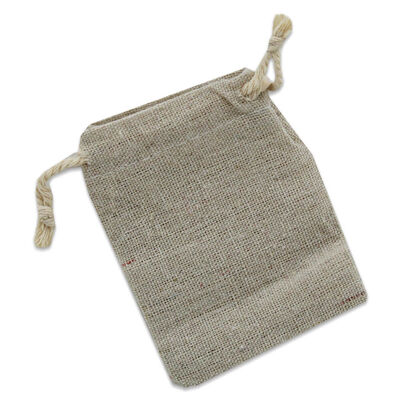 Drawstring Canvas Bags: Pack of 5 image number 2