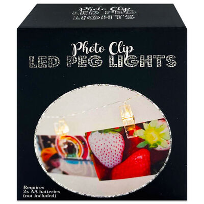 Photo Clip LED Peg Lights image number 1