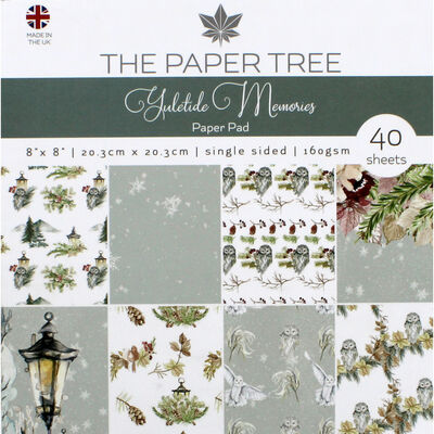 Yuletide Memories Paper Pad - 8x8 Inch image number 1