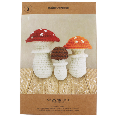 Crochet Kit: Mushroom image number 1