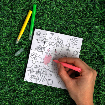 Colour Your Own Mini Easter Puzzle Bundle image number 3
