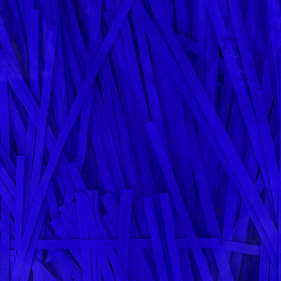 Decorative Shredded Paper 50g: Blue image number 2