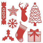 Christmas Icons Build a Scene Metal Die Set image number 2