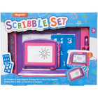 Jotz! 2-in-1 Magnetic Scribbler Set: Pink image number 1