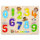 Cocomelon Wooden Numbers Peg Board image number 1