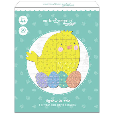 Mini Easter Chick 50 Piece Jigsaw Puzzle image number 1