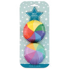 Rainbow Cupcake Cases: Pack of 80 image number 1