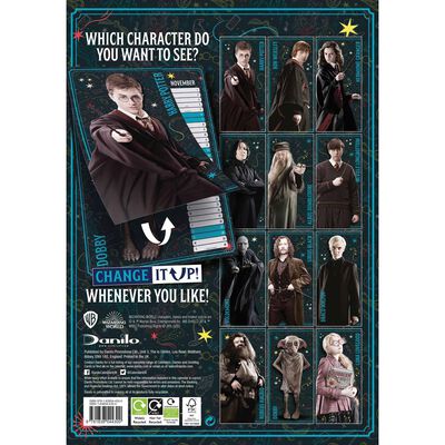 Harry Potter Change It Up Official A3 Calendar 2021 image number 3