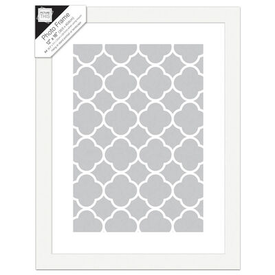 White Photo Frame: 12&rdquo; x 16&rdquo; image number 1