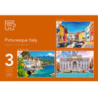 Picturesque Italy 3-in-1 500 Piece Jigsaw Puzzle Boxset image number 1
