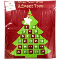 Make Your Own Felt Advent Tree