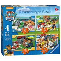 Paw Patrol 4 in a Box Jigsaw Puzzles