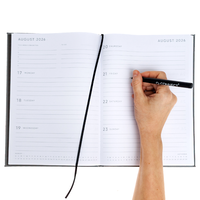 B5 Mid-Year 26-27 Diary: Grey