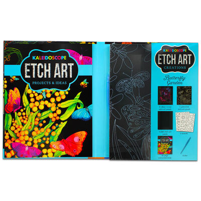 Kaleidoscope Etch Art Creations: Butterfly Garden image number 2