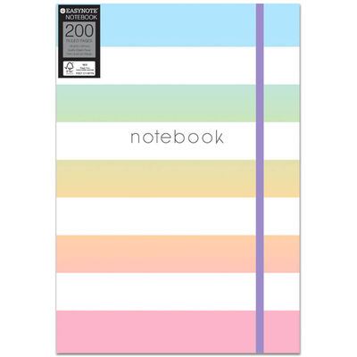 A4 Easynote Pastel Notebook: Assorted image number 2