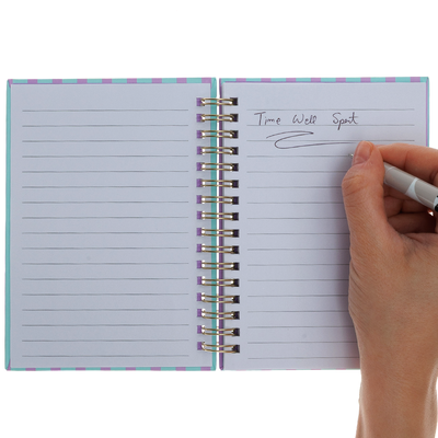 A6 Wiro Stripe Pastel Notebook image number 3