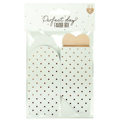 Favour Boxes: Pack of 6 image number 1