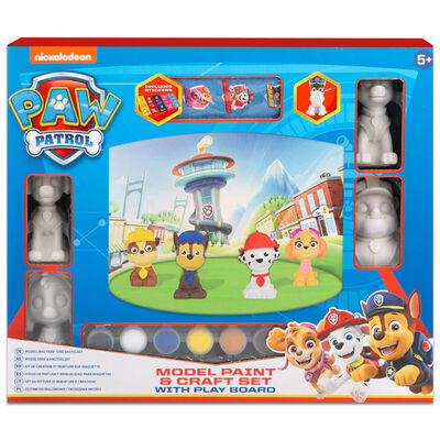 Paw Patrol Paint & Craft Set image number 1