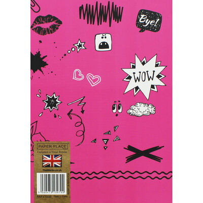 A5 Flexi Burn Book Lined Notebook image number 2