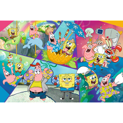 SpongeBob in Bikini Bottom 300 Piece Jigsaw Puzzle image number 2