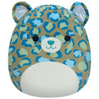 Squishmallows Plush: Enos the Dark Green Leopard image number 1