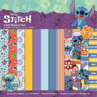 Lilo & Stitch Card Making Pad: 12” x 12”
