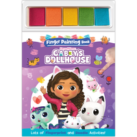 Gabby&rsquo;s Dollhouse Finger Painting Book