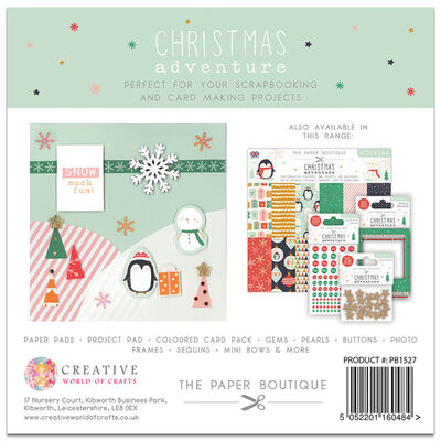 Christmas Adventure Colour Card Pack: 8 x 8 Inches image number 2