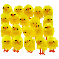 Fluffy Mini Chicks: Pack of 20