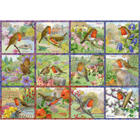 Robins 500 Piece Jigsaw Puzzle