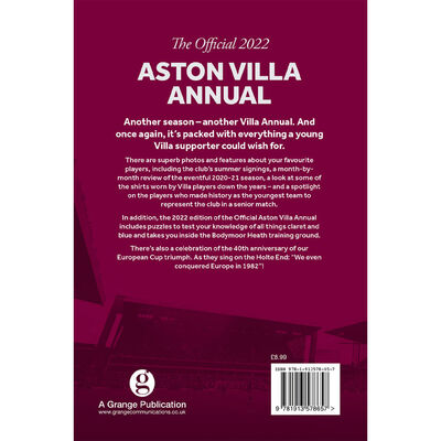 The Official Aston Villa Annual 2022 image number 3