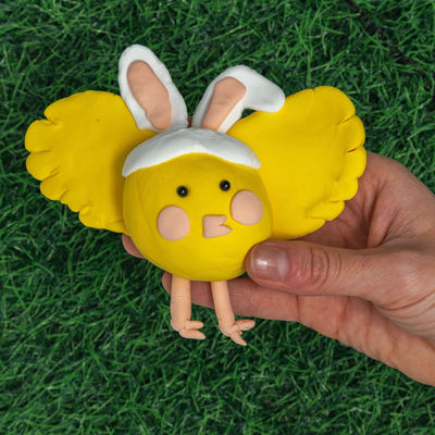 Make Your Own Clay Chick image number 3