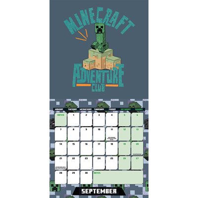Minecraft 2026 Square Calendar image number 3