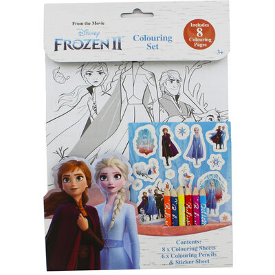 Disney Frozen 2 Colouring Set image number 1