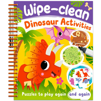 Wipe-Clean Dinosaur Activities image number 1