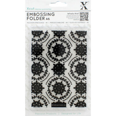 A6 Embossing Folder - Ornate Foliage image number 1