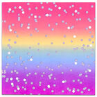 Rainbow Ombre Napkins: Pack of 16 image number 1
