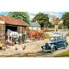 Passing The Smithy 1000 Piece Jigsaw Puzzle image number 2