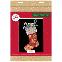 Christmas Sequin Craft Kit: Stocking