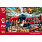 Vintage Platform 500 Piece Jigsaw Puzzle image number 1