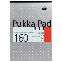 A4 Pukka Metallic Refill Pad: Silver