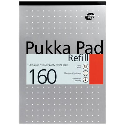 A4 Pukka Metallic Refill Pad: Silver image number 1